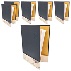 JOY STAR 大人系列 資料鐵夾 26孔 JBN-228B, 墨舞, 6個