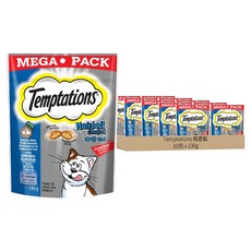 Temptations 喵愛餡 貓點心 Set 雞肉口味, 化毛配方, 130g, 10包