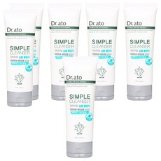 Dr.Ato 鎮靜蘆薈洗面乳, 100ml, 6條