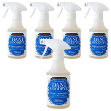 Arnest Good Bye 天然植物除蟎噴霧, 溫和安心素材, 去除水垢油汙, 日本製造, 300ml, 5瓶