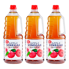 十全 戀愛蘋果醋，1.8L，台灣製造, 3瓶