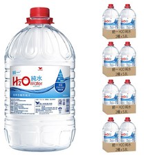 統一 H2O 純水, 5.8L, 8桶