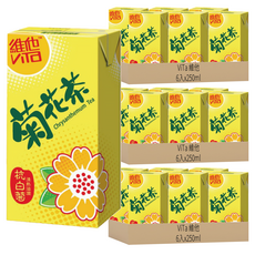 ViTa 維他 菊花茶飲品 Set 6, 250ml, 18入