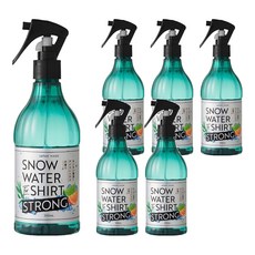DAILY AROMA JAPAN snow water強效衣物涼感消臭噴霧 柑橘, 350ml, 6瓶