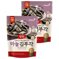Dongwon 東遠 Yangban 兩班 海苔脆片 大蒜風味, 50g, 2包