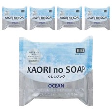 novopin 保濕洗顏沐浴皂 海洋花束, 沖繩縣海泥萃取 深層清潔, 100g, 5個