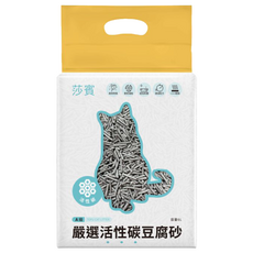 earth rated 莎賓 嚴選活性碳豆腐砂, 6L, 2.5KG, 1包, 自然豆香味