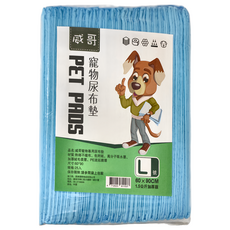 VIGO 威哥 寵物尿布墊 加厚款 1.5kg 寵物尿墊 狗尿布墊, 90 x 60cm, 25片, 1包