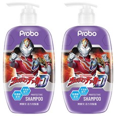 博寶兒 ULTRAMAN 活力洗髮露，胺基酸潔淨，不流淚配方, 500ml, 2瓶