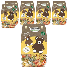 Little Pasta 小小帕斯達 泰迪熊造型義大利麵 100%杜蘭小麥粉製成, 250g, 6包