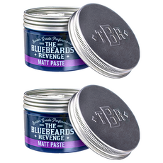 THE BLUEBEARDS REVENGE 藍鬍子高彈性髮蠟 100ml 輕鬆打造持久且自然的髮型, 2瓶
