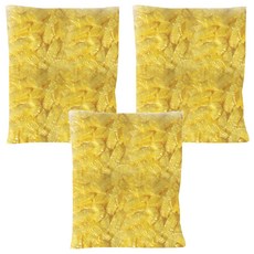 加厚拋棄式多用途保鮮膜 黃色 3包 13 x 2.5cm 43cm