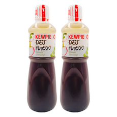 kewpie 和風芥末沙拉醬, 1L, 2瓶