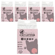 咪咪貓砂 植物貓砂, 水蜜桃, 2kg, 5袋