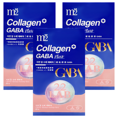 m2 美度 22 LAB超能膠原GABA糖衣錠, 60顆, 3盒