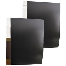 Seeder 新德牌 資料夾 100入無內紙, 黑色, 2個