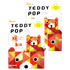 Kanro 甘樂 teddy pop 綜合糖, 66.5g, 2袋