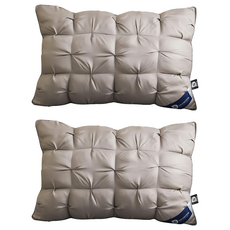 Ishur 伊舒爾 扭花雲朵枕-灰色_1入, 灰色, 2件