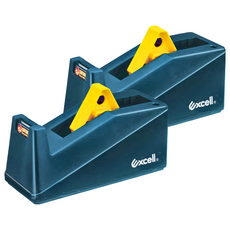 Excell 桌上型大膠台 ET-191 適用膠帶：1吋及3吋雙管芯設計, 2台