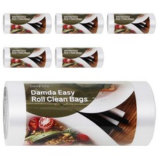 Damda 抽取式保鮮袋, 500枚, 小 (S), 6捲