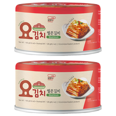 YOPOKKI 泡菜罐頭 正宗韓式泡菜 開蓋即食 百搭料理 飯麵佐餐皆適宜 攜帶方便 露營野餐, 160g, 2罐