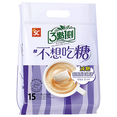 3點1刻 減糖日月潭奶荼, 20g, 15包, 1袋