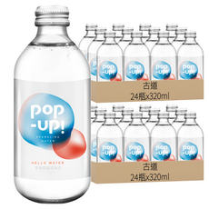 古道 HELLO WATER POP UP海洋深層氣泡水, 320ml, 48瓶