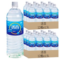 活百 高溶氧水, 1.5L, 24瓶