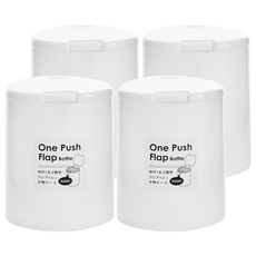 YAMADA 按壓蓋濕紙巾盒, 1343, 4入