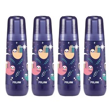 MILAN 360o 零死角修正帶 樹懶抱抱, 海軍藍, 4個