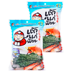 TAO KAE NOI 小老板 泰國海苔片 海鮮, 2包, 26g