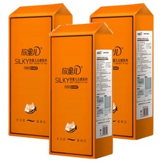 欣蜜兒 可掛式超大容量棉柔紙巾 1280張, 1入, 3包