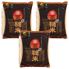 大橋牌 胚芽糙米 1.5kg CNS一等 台灣產, 3包