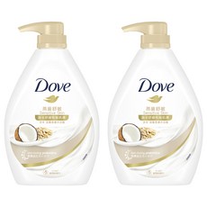 Dove 多芬 滋養柔膚沐浴露 燕麥舒敏, 900g, 2瓶
