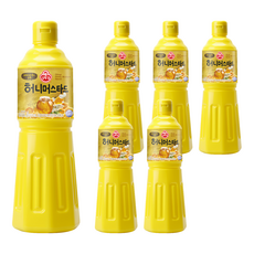 OTTOGI 不倒翁 蜂蜜芥末醬, 1.05kg, 6瓶