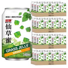 RICO 紅牌 仙草蜜, 340ml, 96罐