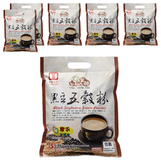 源順食品 自然笑顏 黑豆五穀粉, 420g, 6袋