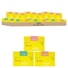 茶曉得 台灣原葉綜合茶包, 單品, 3g, 20包, 9盒