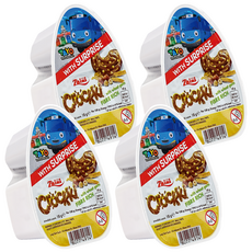 Crockki TAYO小巴士系列 香脆蛋造型點心, 含小玩具 義大利阿尼香脆蛋, 18g, 4個