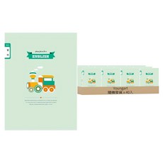 Young Art 國小英語窄行筆記本, 40入, 隨機發貨