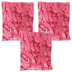 加厚拋棄式多用途保鮮膜 粉色 彈性碗盤保鮮套, 3包, 13 x 2.5cm, 43cm