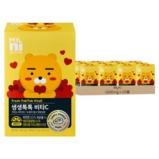 Myni Fresh Tok Tok 維他命C片, 108顆, 1600mg, 20盒