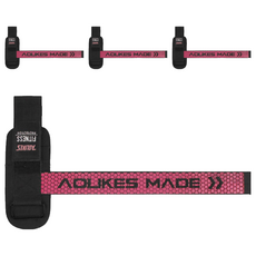 AOLIKES 奧力克斯 舉重助力帶 男女通用 均碼可調節, 40 x 18cm, 玫紅色, 4件