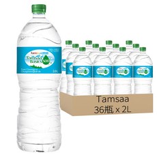 Tamsaa Basics 天然水, 2L, 36瓶