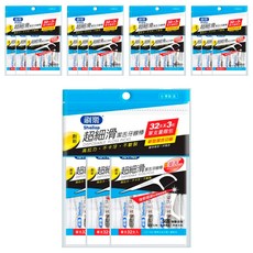 Shallop 刷樂 超細滑潔舌牙線棒衛生包, 3包, 5袋