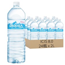 LOTTE 樂天 Chilsung Cider ICIS 礦泉水, 2L, 24瓶