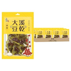 良澔大溪名產小小丁 蒜味, 130g, 12包