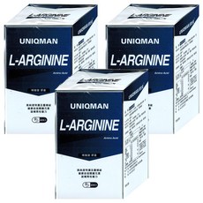 UNIQMAN 優仕曼 精胺酸素食膠囊, 60顆, 3罐