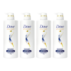 多芬深層修護潤髮乳 髮質修復專家系列 添加角蛋白修護因子 針對受損毛躁髮質, 700g, 4瓶