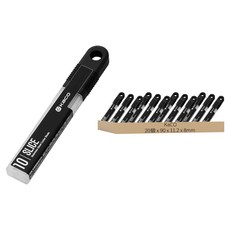 KaCO SLICE 司鋭30度雕刻工藝美工刀 補充刀片, 20個